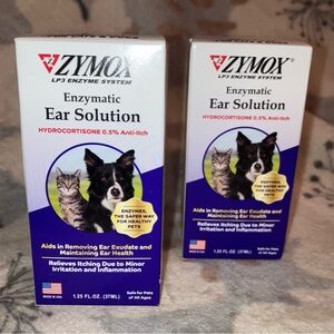 Zymox Enzymatic Ear Solution with 0.5% Hydrocortisone NWT